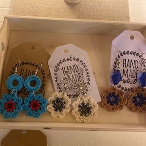 Hand made ear rings